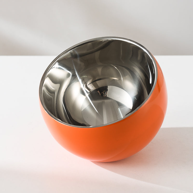 Stainless Steel Slanted Double Layer Salad Bowl
