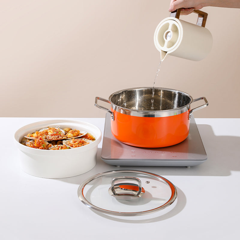 Edicel Square Stainless Steel Chafing Dish  | Hotel Buffet Food Warmer