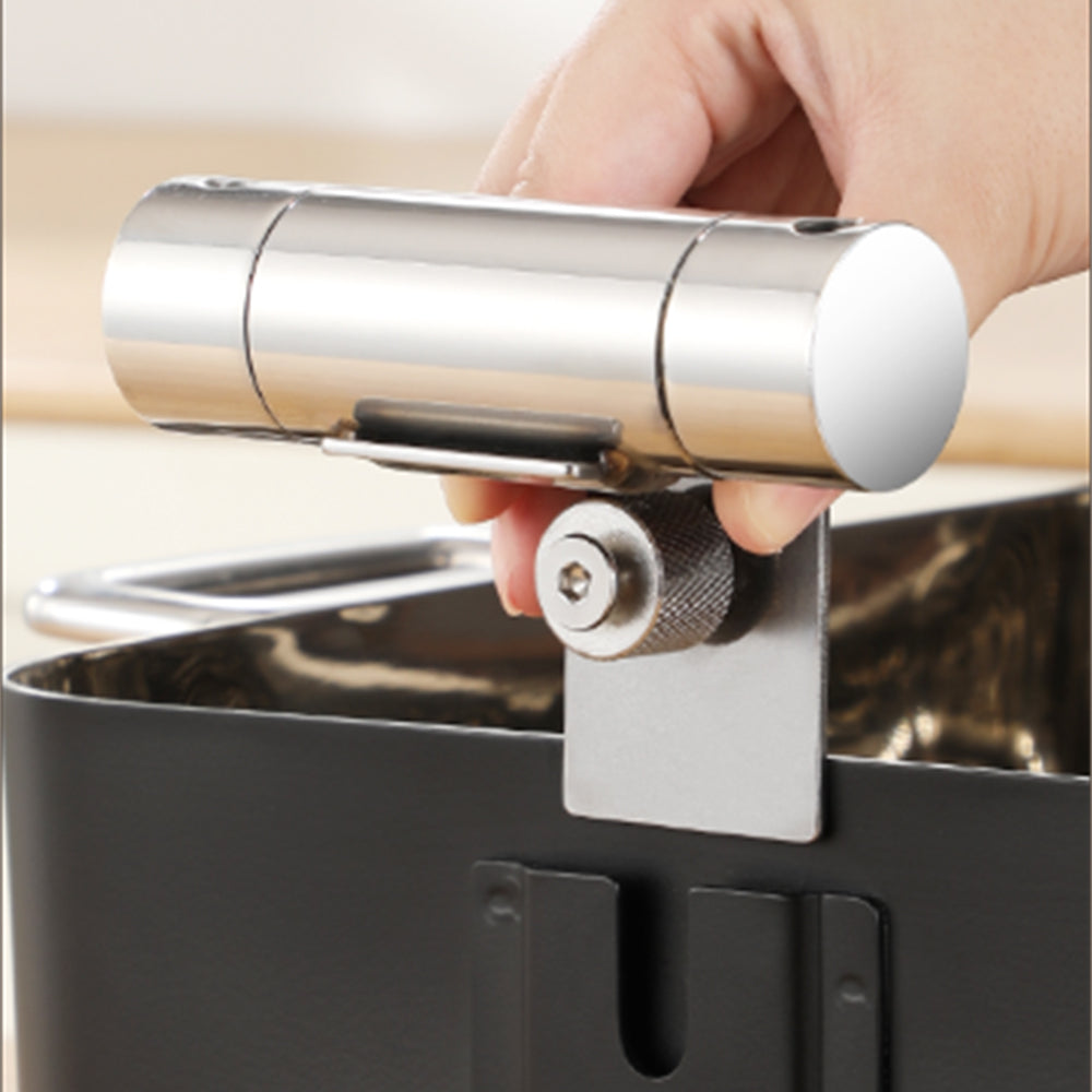 Edicel 6L Rectangular Stainless Steel Chafing Dish with Soft-Close Lid | Hotel & Buffet Serving